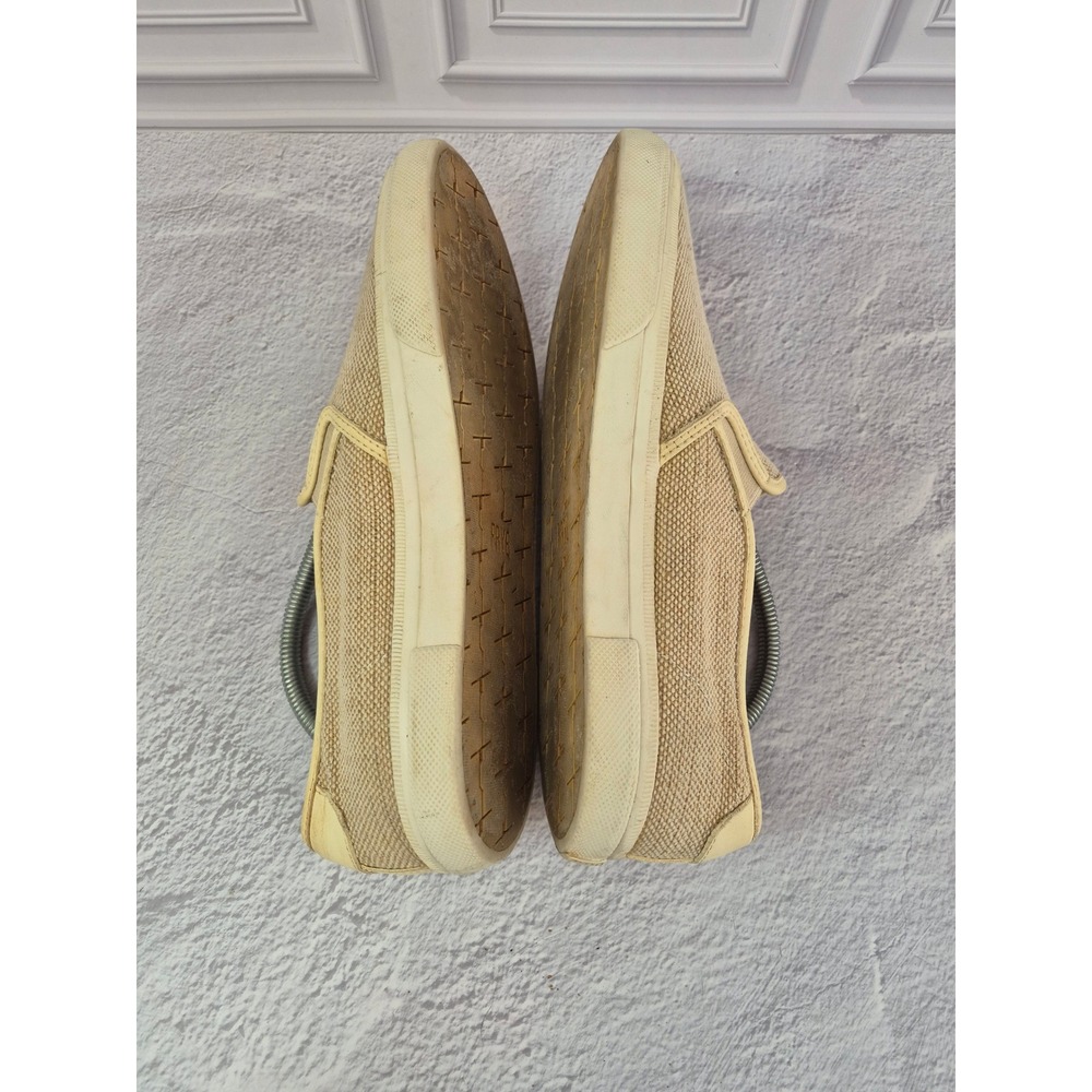 Frye Gia Canvas Slip On Sneakers Womens Size 11 M Beige 3470063 Coastal - Picture 7 of 13